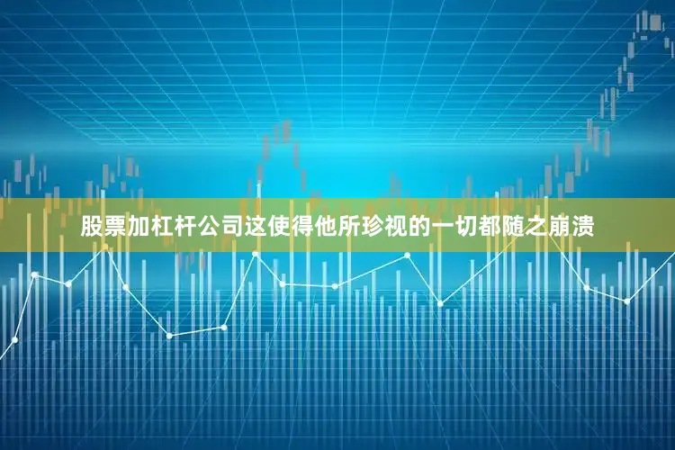 股票加杠杆公司这使得他所珍视的一切都随之崩溃